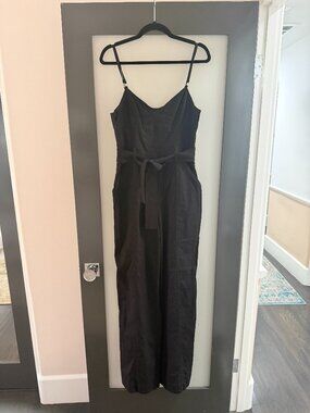 ALC Black Belted Jumpsuit (Size 10)
